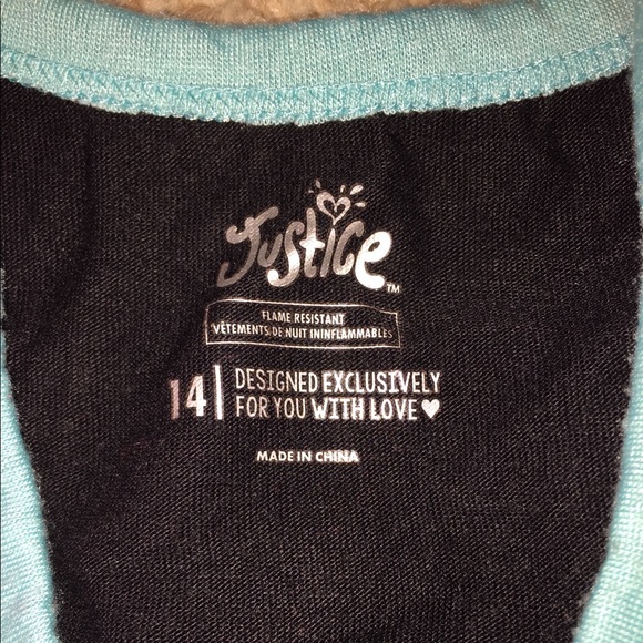 - Justice Mid-Sleeve Dress PJ - Picture 2 of 2